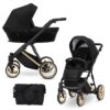 PREMIUM IVENTO Kinderwagen | 2 in 1 SET mit Babywanne + Sportwagen + Wickeltasche – Bild 3