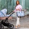 PREMIUM IVENTO Kinderwagen | 2 in 1 SET mit Babywanne + Sportwagen + Wickeltasche – Bild 74