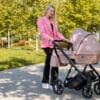 PREMIUM IVENTO Kinderwagen | 2 in 1 SET mit Babywanne + Sportwagen + Wickeltasche – Bild 76