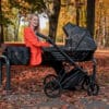 PREMIUM IVENTO Kinderwagen | 2 in 1 SET mit Babywanne + Sportwagen + Wickeltasche – Bild 78