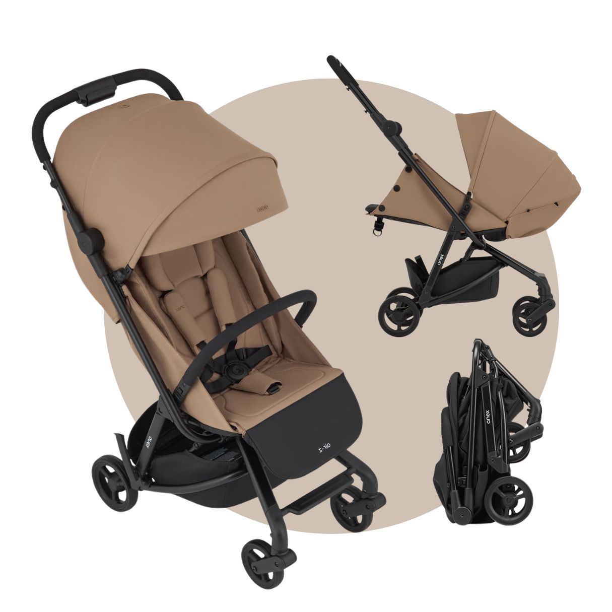 Anex Air-z Buggy ab Geburt bis 4 Jahre nutzbar | wendbar in beide Richtungen