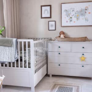 VINTAGE Kinderzimmer SPARSET: Bett + Kommode | Cashmere| Boho Stil | Woodluck