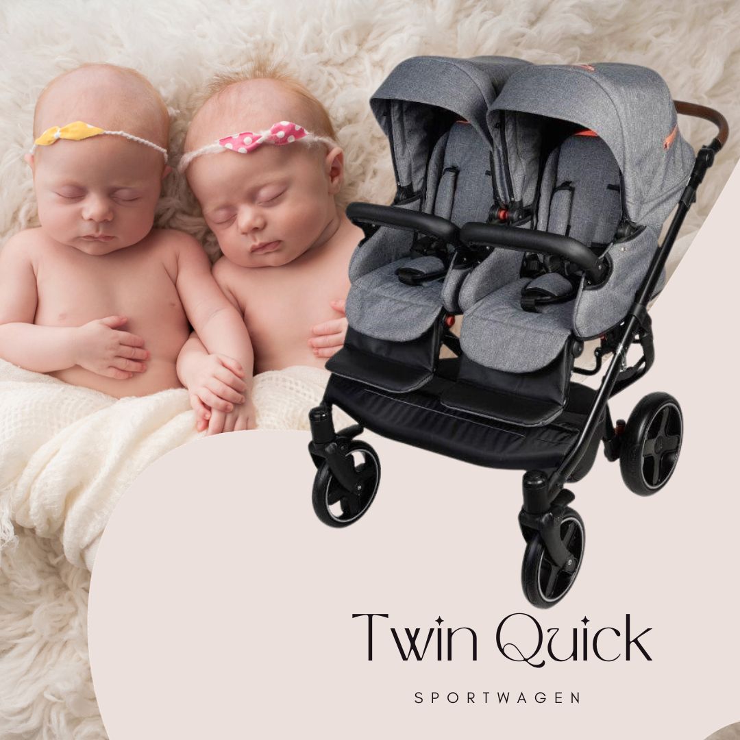 Twin Quick Zwillingswagen sorgt für stressfreien Alltag mit