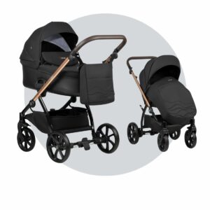 LEO + | TUTIS | Kombikinderwagen | 2in1: Babywanne + Sportsitz + Wickeltasche