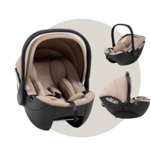 TUTIS BENO i-size Babyschale | Autoschale ab Geburt bis 13kg für Auto & Kinderwagen | 40-86 cm