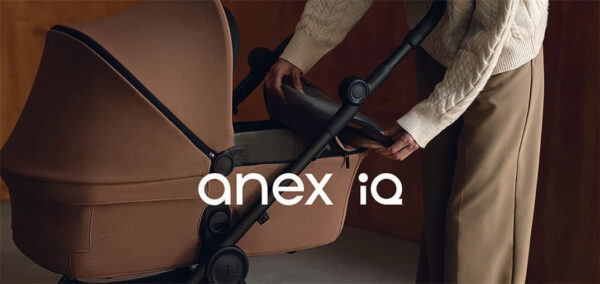 MEGASET Anex IQ PREMIUM Kinderwagen | Babywanne + Sportwagen + Reise-Buggy + Autoschale + Isofix – Bild 134
