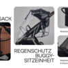 MEGASET Anex IQ PREMIUM Kinderwagen | Babywanne + Sportwagen + Reise-Buggy + Autoschale + Isofix – Bild 140