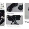 MEGASET Anex IQ PREMIUM Kinderwagen | Babywanne + Sportwagen + Reise-Buggy + Autoschale + Isofix – Bild 139