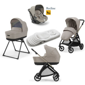 Inglesina ELECTA Sparset | Kinderwagen mit Babywanne + Sportsitz + Standup + Welcome Pad + Autoschale