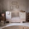 Mitwachsendes Bett SMART | Vom Baby bis zum Schulkind | ab Geburt bis 10 Jahre | Kindermöbel für kleine Kinderzimmer