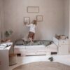 Mitwachsendes Bett SMART | Vom Baby bis zum Schulkind | ab Geburt bis 10 Jahre | Kindermöbel für kleine Kinderzimmer – Bild 6
