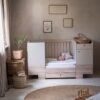 Mitwachsendes Bett SMART | Vom Baby bis zum Schulkind | ab Geburt bis 10 Jahre | Kindermöbel für kleine Kinderzimmer – Bild 13