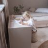 Mitwachsendes Bett SMART | Vom Baby bis zum Schulkind | ab Geburt bis 10 Jahre | Kindermöbel für kleine Kinderzimmer – Bild 8