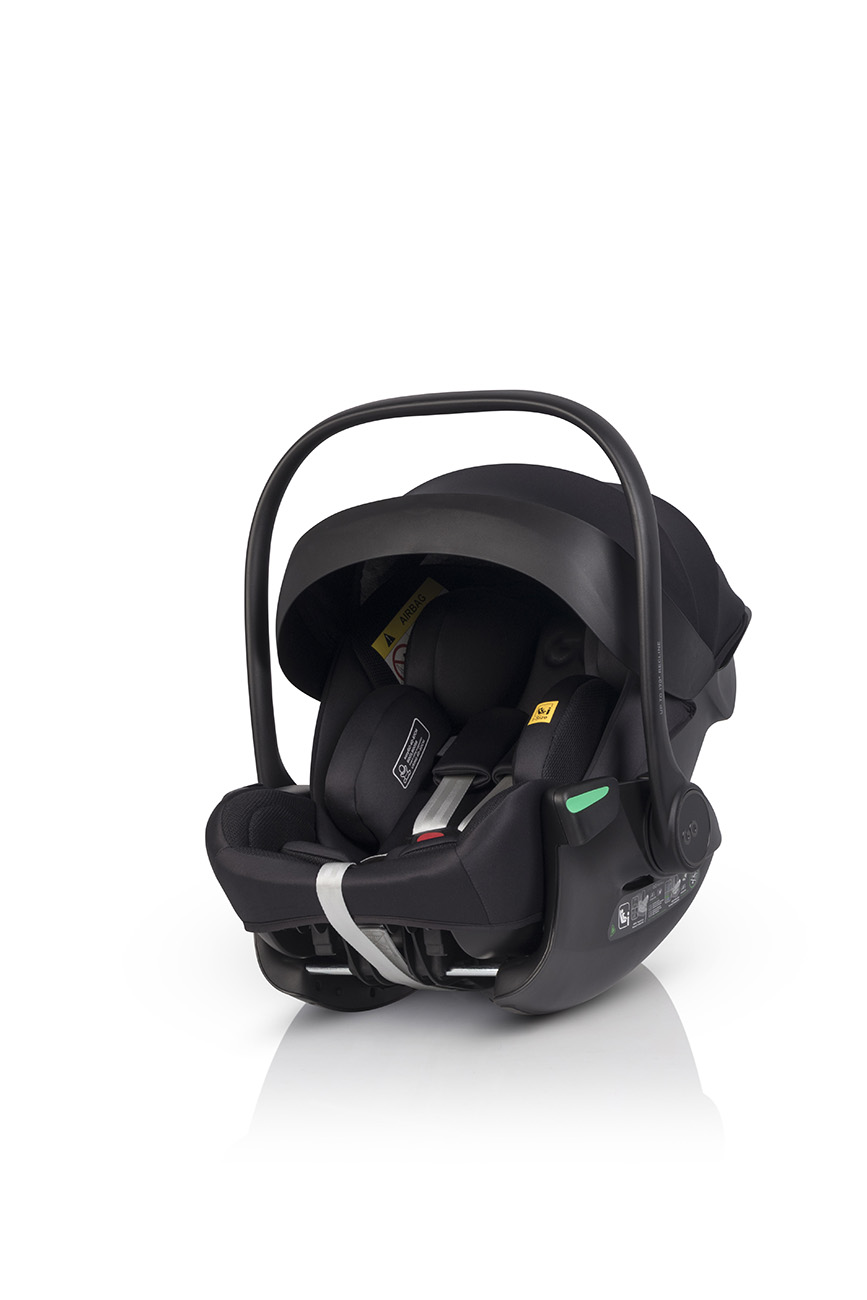 Naturkind Lux Evo | BIO Kinderwagen im MEGASET: mit Babykorb + Sportwagen + Autoschale + Isofix Station drehbar – Bild 89