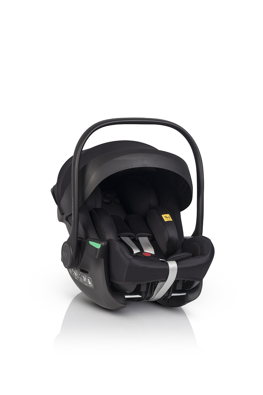 Naturkind Lux Evo | BIO Kinderwagen im MEGASET: mit Babykorb + Sportwagen + Autoschale + Isofix Station drehbar – Bild 84