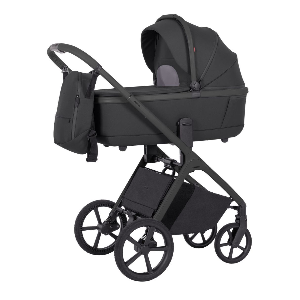 CARRELLO | VECTOR Kinderwagen | 14 tlg. SET: Babywanne + Sportsitz + Wickeltasche + Adapter – Bild 46