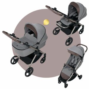 Anex IQ PREMIUM Kinderwagen | Babywanne + Sportwagen + Reise-Buggy | All in One Angebot