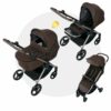 Anex IQ PREMIUM Kinderwagen | Babywanne + Sportwagen + Reise-Buggy | All in One Angebot