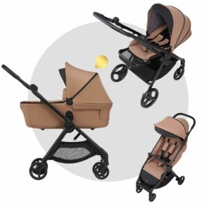 Anex IQ BASIC Kinderwagen | Babywanne + Sportwagen + Reise-Buggy | All in One Angebot