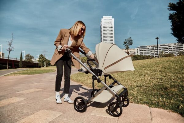 ANEX ELI Kinderwagen |  2 in 1 SET mit Babywanne + Sportwagen + Zubehör | 2024 – Bild 88