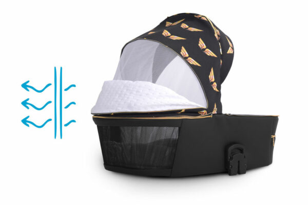 M Pax WINGS | Kombi-Kinderwagen 2 in 1 mit Babywanne + Sportwagen + Zubehör – Bild 7