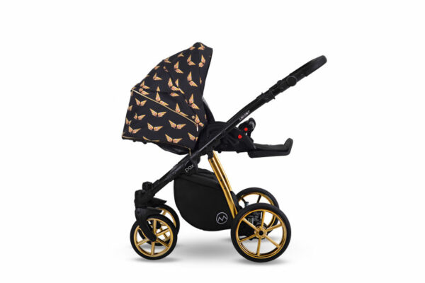 M Pax WINGS | Kombi-Kinderwagen 2 in 1 mit Babywanne + Sportwagen + Zubehör – Bild 10