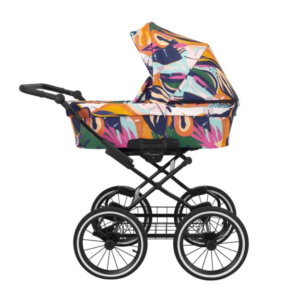 Classico ROMANTIC Kinderwagen | 2 in 1 SET mit Babywanne + Sportwagen + Zubehör – Bild 90