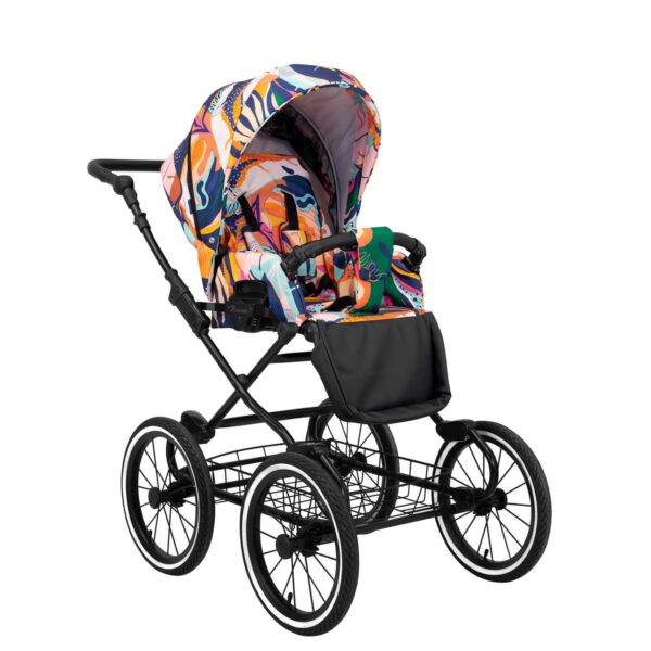 Classico ROMANTIC Kinderwagen | 2 in 1 SET mit Babywanne + Sportwagen + Zubehör – Bild 81