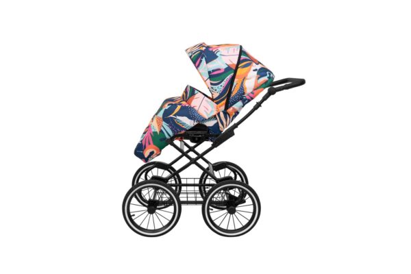 Classico ROMANTIC Kinderwagen | 2 in 1 SET mit Babywanne + Sportwagen + Zubehör – Bild 78