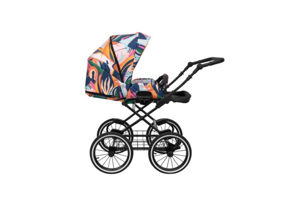 Classico ROMANTIC Kinderwagen | 2 in 1 SET mit Babywanne + Sportwagen + Zubehör – Bild 77