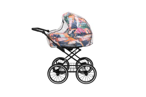 Classico ROMANTIC Kinderwagen | 2 in 1 SET mit Babywanne + Sportwagen + Zubehör – Bild 87