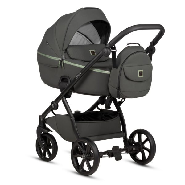 UNO 5+ UNICO | TUTIS  | Kinderwagen | 2 in 1 mit Babywanne + Sportwagen + Wickeltasche – Bild 9