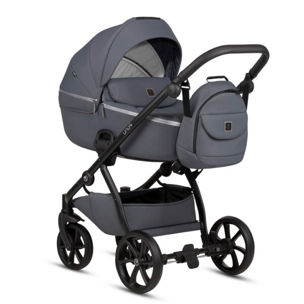 UNO 5+ UNICO | TUTIS  | Kinderwagen | 2 in 1 mit Babywanne + Sportwagen + Wickeltasche – Bild 28