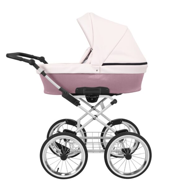 Classico ROMANTIC Kinderwagen | 2 in 1 SET mit Babywanne + Sportwagen + Zubehör – Bild 54