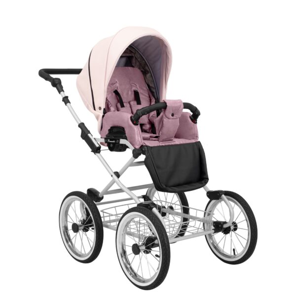 Classico ROMANTIC Kinderwagen | 2 in 1 SET mit Babywanne + Sportwagen + Zubehör – Bild 57