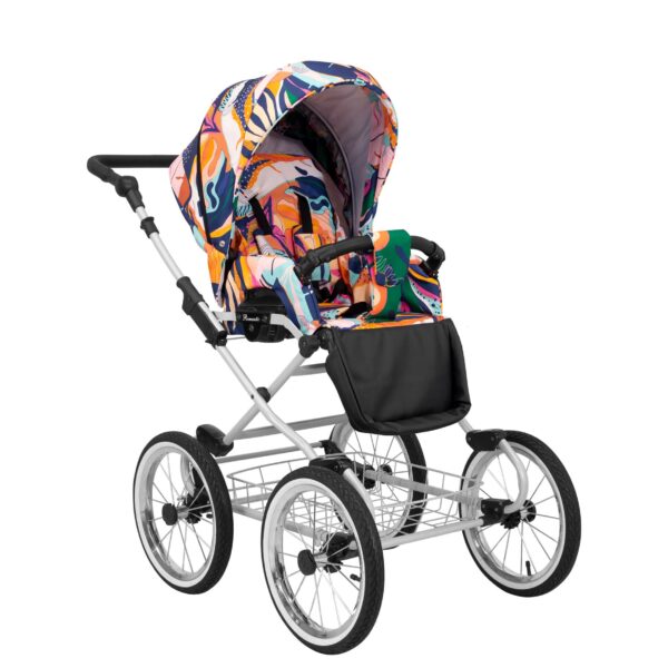 Classico ROMANTIC Kinderwagen | 2 in 1 SET mit Babywanne + Sportwagen + Zubehör – Bild 72