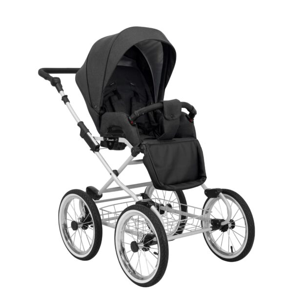 Classico ROMANTIC Kinderwagen | 2 in 1 SET mit Babywanne + Sportwagen + Zubehör – Bild 36