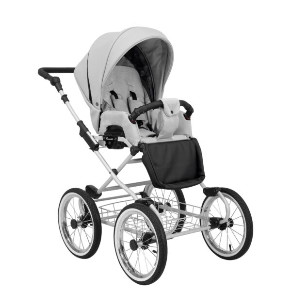 Classico ROMANTIC Kinderwagen | 2 in 1 SET mit Babywanne + Sportwagen + Zubehör – Bild 19