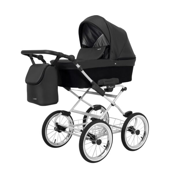 Classico ROMANTIC Kinderwagen | 2 in 1 SET mit Babywanne + Sportwagen + Zubehör – Bild 50