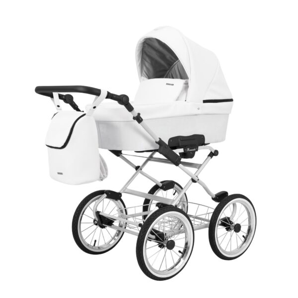 Classico ROMANTIC Kinderwagen | 2 in 1 SET mit Babywanne + Sportwagen + Zubehör – Bild 12