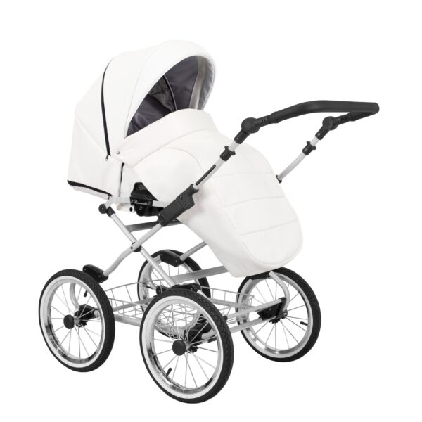 Classico ROMANTIC Kinderwagen | 2 in 1 SET mit Babywanne + Sportwagen + Zubehör – Bild 15