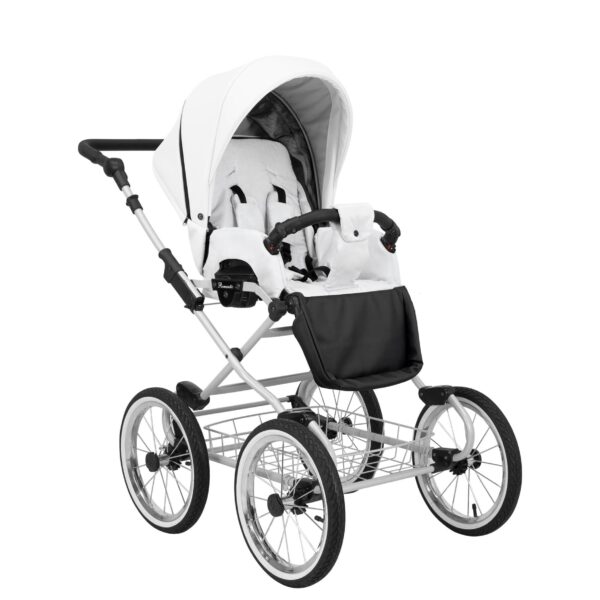 Classico ROMANTIC Kinderwagen | 2 in 1 SET mit Babywanne + Sportwagen + Zubehör – Bild 13