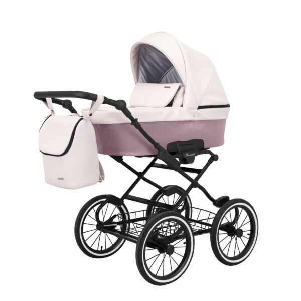 Classico ROMANTIC Kinderwagen | 2 in 1 SET mit Babywanne + Sportwagen + Zubehör – Bild 60