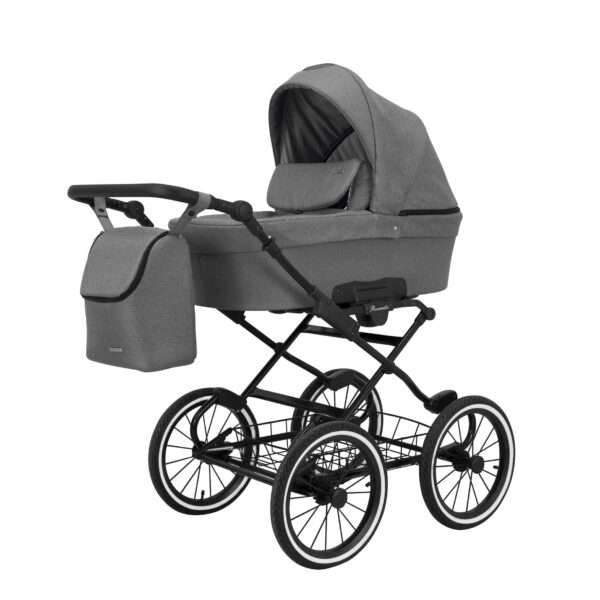 Classico ROMANTIC Kinderwagen | 2 in 1 SET mit Babywanne + Sportwagen + Zubehör – Bild 27