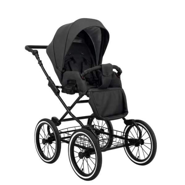 Classico ROMANTIC Kinderwagen | 2 in 1 SET mit Babywanne + Sportwagen + Zubehör – Bild 42