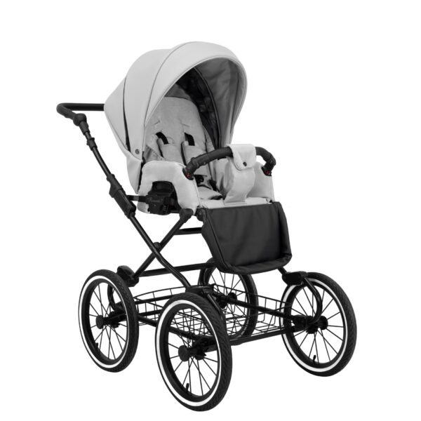 Classico ROMANTIC Kinderwagen | 2 in 1 SET mit Babywanne + Sportwagen + Zubehör – Bild 24