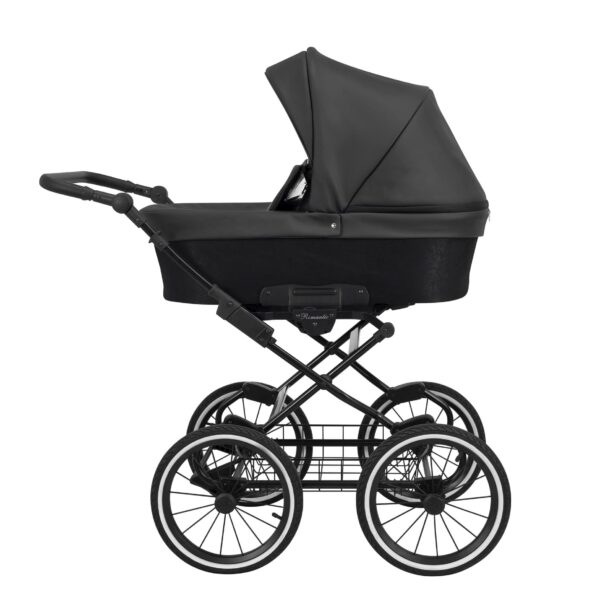 Classico ROMANTIC Kinderwagen | 2 in 1 SET mit Babywanne + Sportwagen + Zubehör – Bild 44