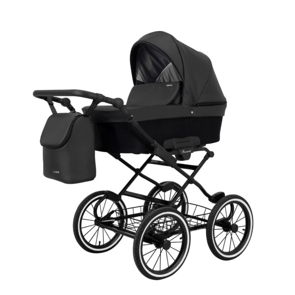 Classico ROMANTIC Kinderwagen | 2 in 1 SET mit Babywanne + Sportwagen + Zubehör – Bild 45