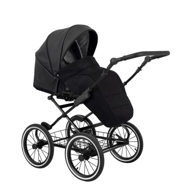 Classico ROMANTIC Kinderwagen | 2 in 1 SET mit Babywanne + Sportwagen + Zubehör – Bild 46