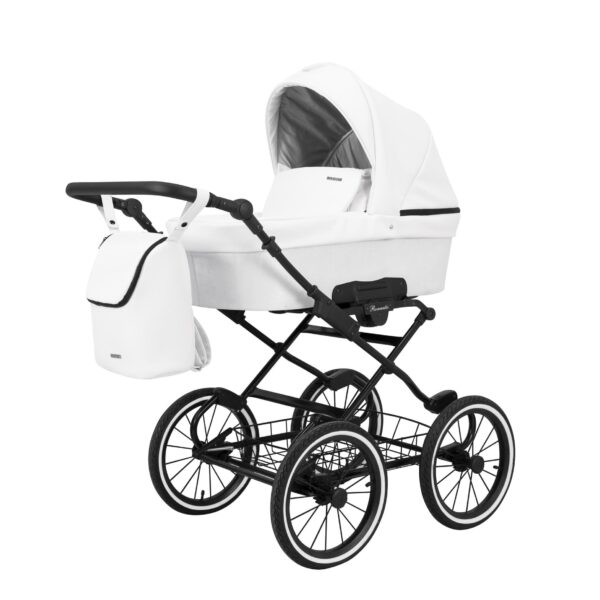 Classico ROMANTIC Kinderwagen | 2 in 1 SET mit Babywanne + Sportwagen + Zubehör – Bild 7